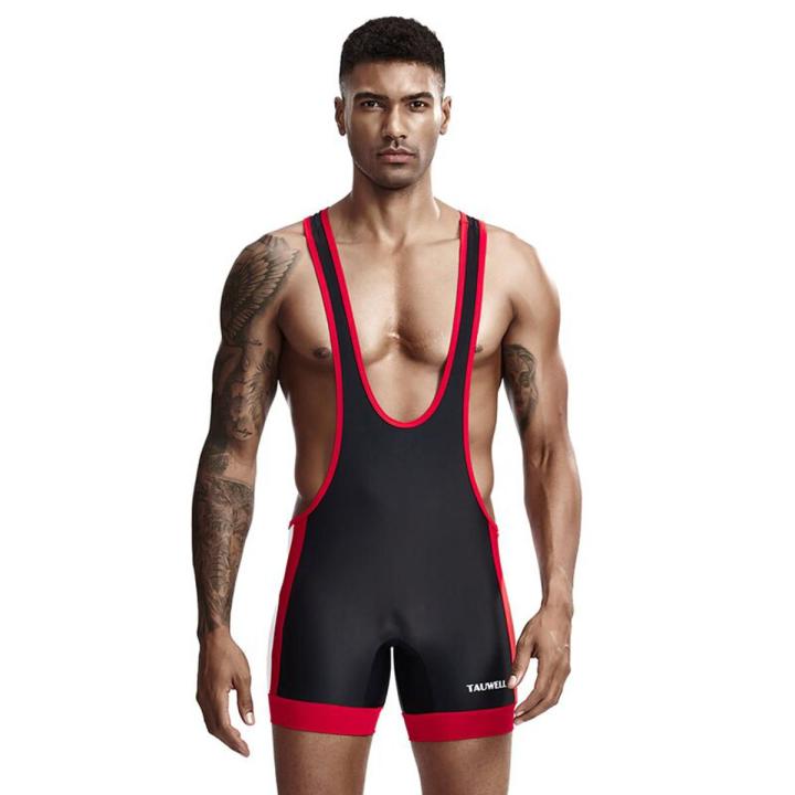 Men's Wrestling Singlet Men Bodysuit y Mens Undershirt  Jumpsuits Bodywear
