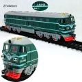 【Toy life hall】1:87 Alloy Internal-Combustion Locomotive Model Toy Train Toys for Children Gift(C).