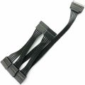4X 15 Pin SATA Power Extension Hard Drive Cable 1 Male to 5 Female Power Supply Splitter Adapter Cable for DIY PC Sever. 