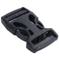 4pcs Plastic Side Quick Release Buckles Clip for 25mm Webbing Band Black. 