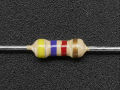 4.7K Ohm Resistor 1/4W - 40 pieces. 