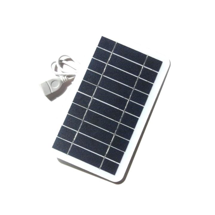 5V High Power USB Solar Panel Outdoor Waterproof Hike Camping Portable ...