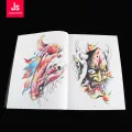 Traditional Tattoo Flash Book Stencil KOI Dragon God Fish Skull Hannya Gril Elephant Bano Tattoo Accessories Body Art Books. 