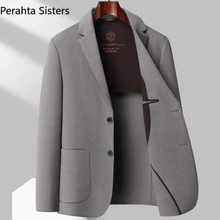 Top%20Quality%20100%25%20Wool%20Men's%20Blazer%20Autumn%20Winter%20Solid%20Color%20Handmade%20Double-Sided%20Woolen%20Suit%20Jacket%20Business%20Man%20Clothing%20-%20Image%204