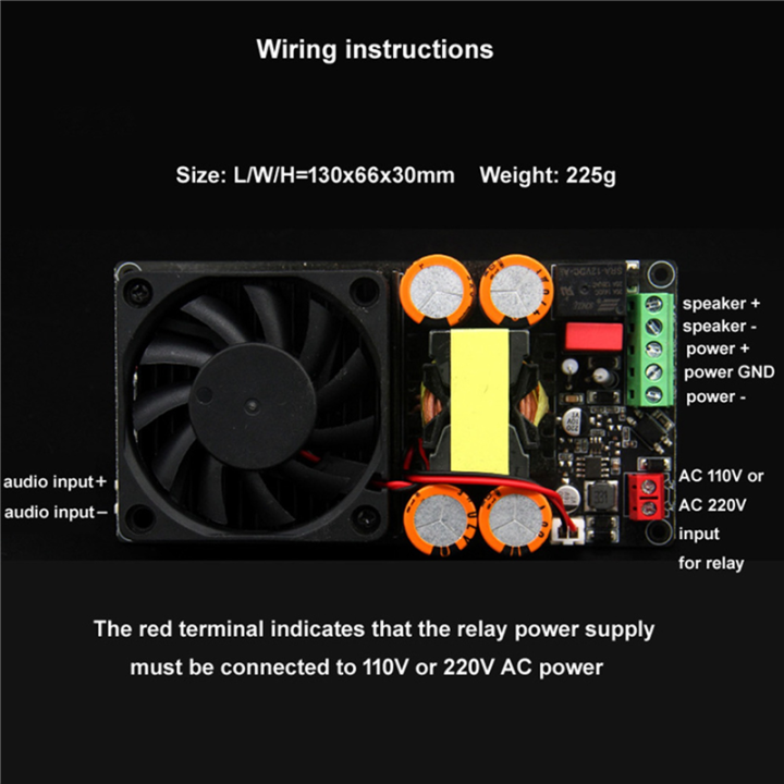 2X%20HIFI%20IRS2092%201000W%20Mono%20Channel%20Digital%20Class%20D%20Stage%20Subwoofer%20Power%20Amplifier%20Board%20with%20Speaker%20Protect%20Relay-A%20-%20Image%204