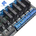 【The road to happiness Store】8 Channel 5V Relay 250V2A 5V 8 Channel Level Solid State Relay Module High level trigger.