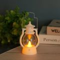 Retro oil lamp energy-saving holiday desktop hang bar night light festival decorative led small home party retro lantern - table lamp. 