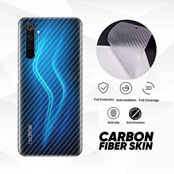 3D%20Carbon%20Fiber%20Back%20Poly%20Sticker%20For%20Realme%206%20PRO%20-%20Image%202