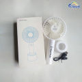 New Stylish Mini Rechargeable USB Charging Portable Handheld Fan (3 Gear Speed). 