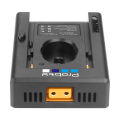 NP-F Battery Charger Battery Adapter Plate Cold Shoe Adapter 1/4in for NP-F550 F750 F970 for BMPCC 4K 6K DSLR ILDC.