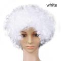 （New）[Happy childhood memorie]Clown Wig Exaggerated Hat Curly African Fancy Dre Party Wig Fahionable Clown tyle Boy Girl poof Fun Game Dre Up. 