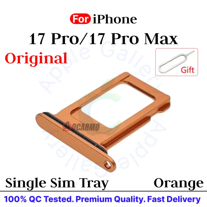 iPhone%2017%20Pro/17%20Pro%20Max%20Single%20And%20Dual%20Sim%20Card%20Tray%20Holder%20Sim%20Adapto%20Replacement%20Parts%20-%20Image%207