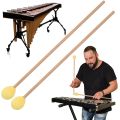 Marimba Mallets, 2pcs Bell Mallets for Percussion Playing for Beginner for Marimba Performer. 