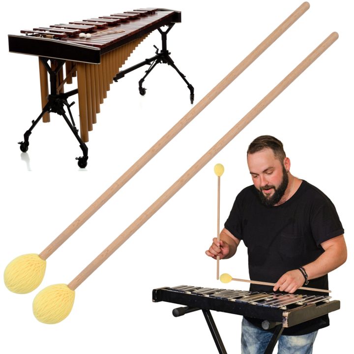 Marimba%20Mallets,%202pcs%20Bell%20Mallets%20for%20Percussion%20Playing%20for%20Beginner%20for%20Marimba%20Performer%20-%20Image%205