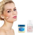 2Pcs Remove Black Skin Face Cream Vaseline Vitamin E Cream Set Whitening Moisturizing Nourishing Repair Cream Women Skin Care. 