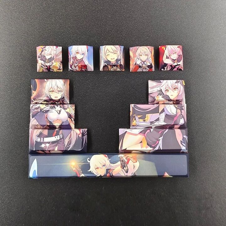 12Keys/Set%20Anime%20Character%20Design%20Custom%20Thermal%20Sublimation%20Cherry%20Profile%20Mechanical%20Keyboard%20Supplement%20Key%20Custom%20Keycap%20-%20Image%205