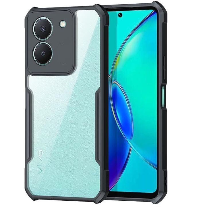 For Vivo Y18 / Y18e / Y03 (4G) Xundd Case Shockproof Anti-drop Shell TPU & PC Back Transparent Cover Bumper Phone Case