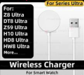 Original Wireless charger For Smart Watch H10 MT8 DT8 Z59 Z68 ZD8 Ultra For HK8 HK9 PRO MAX Smartwatch USB Power Charging cable. 