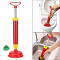 Manual Multifunctional High Pressure Drain Buster Home Sink Clog Remover Cleaning Tool Toilet Plunger Suction Pump Powerful.