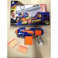 Nerf Shoot Soft Bullet Toy Electric Motorized Nerf Style Toy With 20 Free Darts And Target Board.