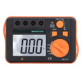 Digital Earth Resistance Tester 0.01-2000 Ohm Digital Insulation Resistance Meter Low Voltage Prompt for Power System. 