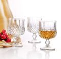 Crystal Clear transparent Beautiful unique design Water /Drinking /Coke / Sorbat/Milk/ Lassi/ premium glass Set 6 Pieces. 
