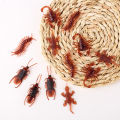 10 Pcs Halloween Simulation Cockroach Toy Funny Disgusting Scary Tidy for Holiday Decorations.