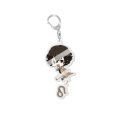 Anime Keychain Bungou Stray Dogs Atsushi Nakajima Dazai Key Chain for Women Accessories Cute Bag Pendant Key Ring for Fans Gift.