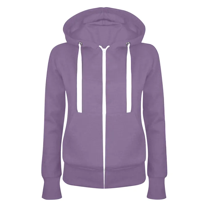 Ladies%20Casual%20Long%20Sleeve%20Plus%20Pocket%20Hooded%20Zipper%20Sweater%20Jacket%20Cardigan%20for%20Women's%20Clothing%202023%20Autumn%20Winter%20Sports%20Coat%20-%20Image%203