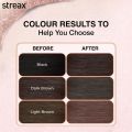 Streax Gel Hair Colour Natural Brown 4 150mI Long Lasting Hair Color, easy to use Ammonia Free Hair Color, No Paraben & Sulphate.