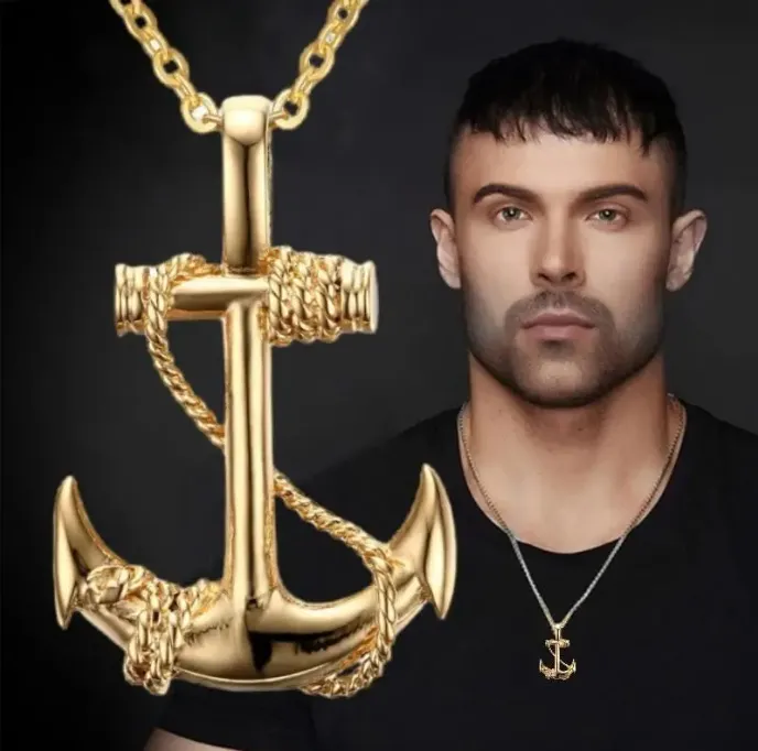 Men's%20Anchor%20Retro%20Simple%20Casual%20Fashion%20Classic%20Necklace%20-%20Image%203