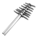 7*1/set rubber plug punch carbon steel manual laboratory punch rubber stopper. 