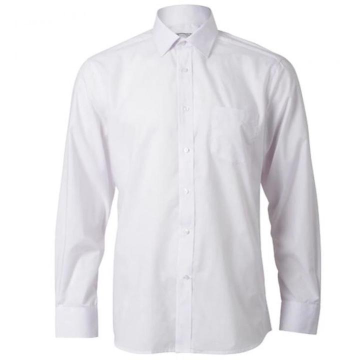 NHK%20White%20Tetoron%20Cotton%20(TC)%20Full%20Sleeve%20School/College%20Shirt%20(School/College%20Dress)%20-%20Image%203