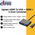 Ugreen HDMI to HDMI VGA Adapter HDMI to VGA HDMI Converter.