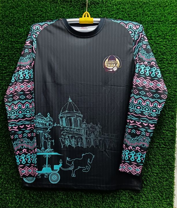 Durdanto Dhaka Bpl Full Sleeve New Jersey 4 Part Jersey 2024 - Get Ready For Bpl With The Full Sleeve New Jersey For Durdanto Dhaka