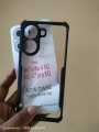 Xundd  poco x7 pro 5g /poco Turbo 4 5G Transparent Black Back  cover. 