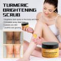 Turmeric Brightening Scrub Smoothing Skin Care Peeling Cream Exfoliating Scrub Moisturizing Skin Care Product. 