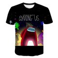 Boys Girls Cartoon Print T-shirts Kids Among us T Shirt For Boys Children Summer Short Sleeve Hip Hop T-shirt Game Tops Clothing.