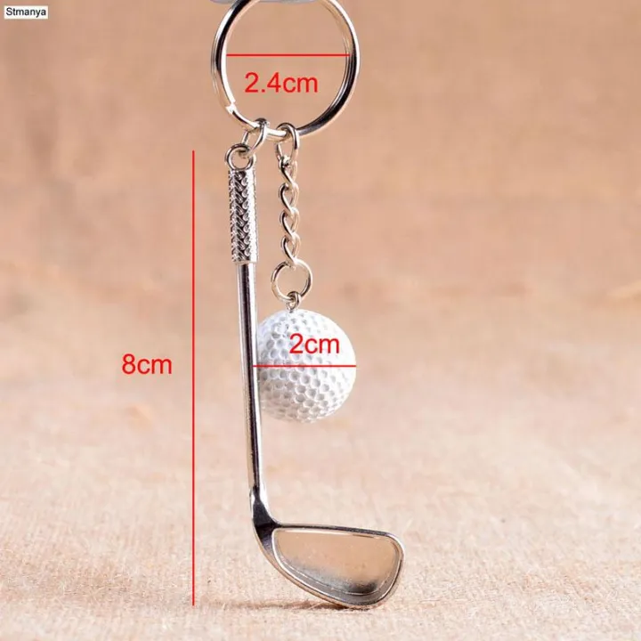 Metal%20Golf%20Club%20ball%20keychain%20for%20Car%20bike%20motor%20cycle%20Key%20Chain%20Key%20Ring%20Holder%20Pendants%20Gift%20-%20Image%204