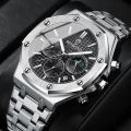 Top Brand Man Casual Watch Luxury Luminous BINBOND B0161 Wristwatch Stainless Steel Waterproof Men Date Calendar Clock. 