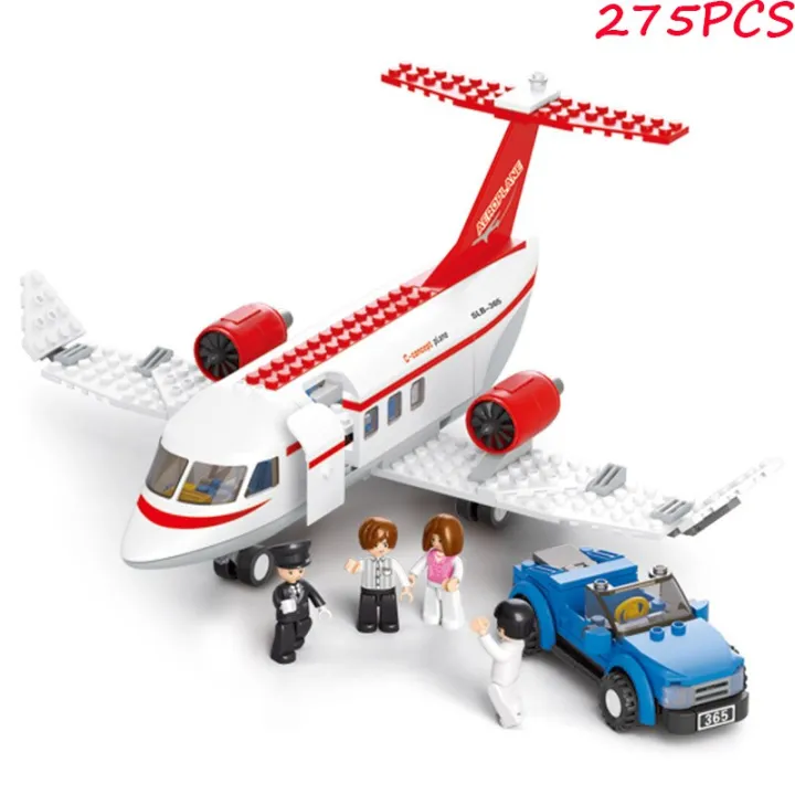 SLUBAN%20City%20Aviation%20Airport%20Airplane%20Passenger%20Plane%20Bus%20Classic%20MOC%20Figures%20Model%20Building%20Blocks%20Bricks%20Kit%20Set%20Toys%20For%20Kids%20-%20Image%207