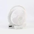 portable table fan with LED lighting adjustable wind and light fan for bedroom hotel office dining room restroom JR-5500. 