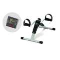 Mini Exercise Cycle/Portable Folding Arm & Leg Pedal Exerciser With Digital Lcd Display Home Indoor Mini Exercise Bike Resistance Adjustable.