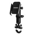 MOTOWOLF Universal Full Metal Mobile Phone Holder Anti Shake Robust Build Quality (Imported) Handle Base. 
