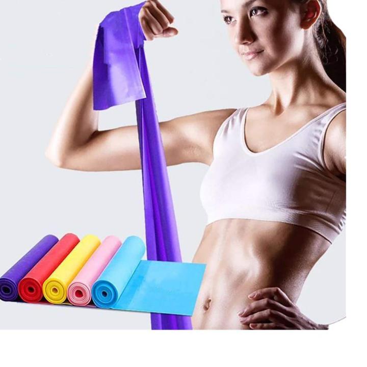 Tpe Resistance Bands Fitness Rubber Band For Yoga Pilates