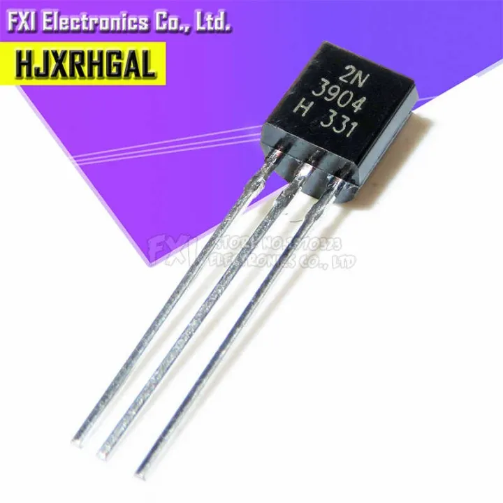 10Pcs-%202N3904%203904%2040V%200.2A%201.5W%20300MHz%20NPN%20General%20Purpose%20Transistor%20NPN%203%20Pin%20Transistor%20TO-92%20Package%20Electronics%20Components%20Electrical%20Circuitry%20&%20Parts%20-%20Image%202
