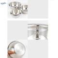 3 High Quality Stainless Steel Mixing Bowl Set with Scale for Camping Hiking. 