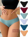 6pcs/ set soft cotton triange shape panty for Ladies.