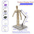 MoupBoi 1Set Action Figure Base Suitable Display Stand Bracket for HG 1/144 Cinema Game. 