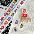 500SheetsAnime sticker Disney Spiderman Cartoon Stickers Pull Out Spiderman StIckers Cute Kawai Baby Boykids Toy christmars gift. 